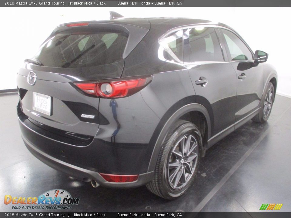 2018 Mazda CX-5 Grand Touring Jet Black Mica / Black Photo #7