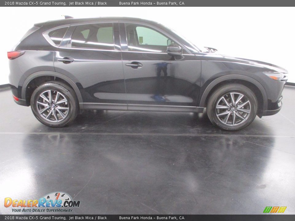 2018 Mazda CX-5 Grand Touring Jet Black Mica / Black Photo #8