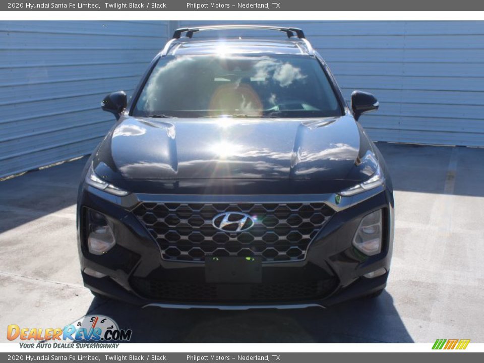 2020 Hyundai Santa Fe Limited Twilight Black / Black Photo #3