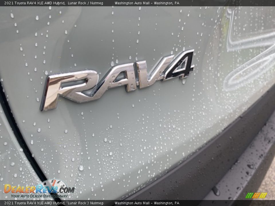 2021 Toyota RAV4 XLE AWD Hybrid Lunar Rock / Nutmeg Photo #23