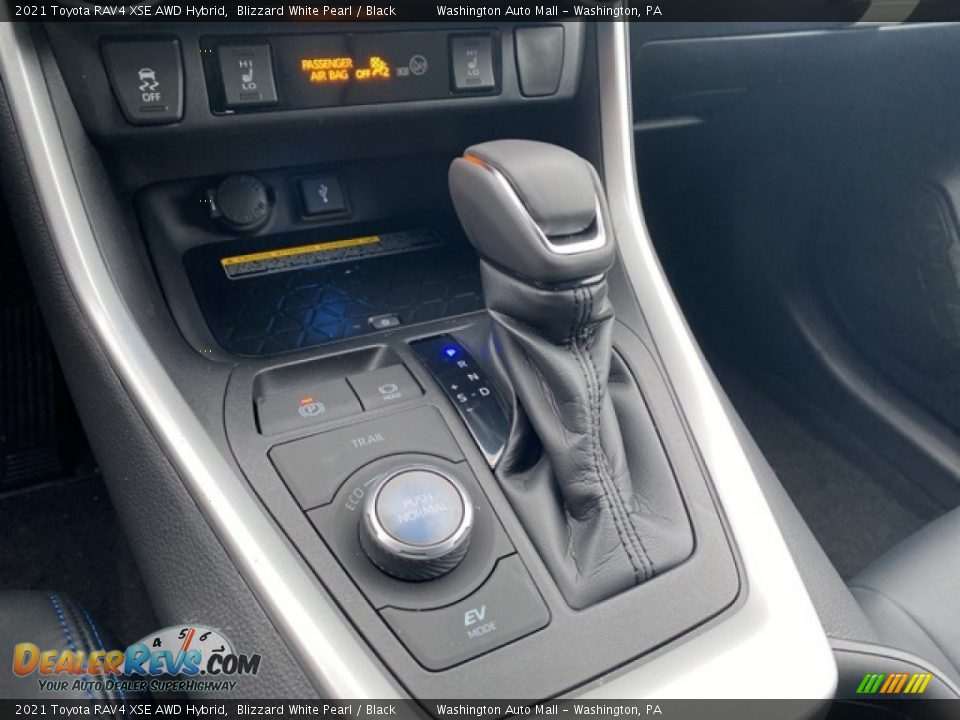 2021 Toyota RAV4 XSE AWD Hybrid Blizzard White Pearl / Black Photo #5
