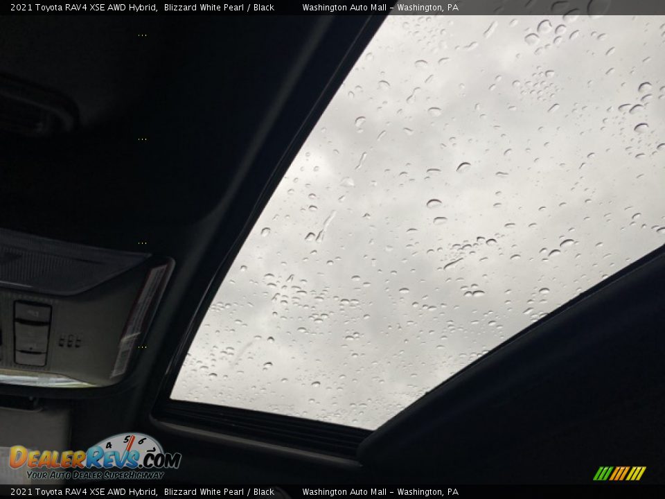 2021 Toyota RAV4 XSE AWD Hybrid Blizzard White Pearl / Black Photo #9