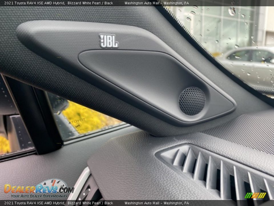 2021 Toyota RAV4 XSE AWD Hybrid Blizzard White Pearl / Black Photo #16