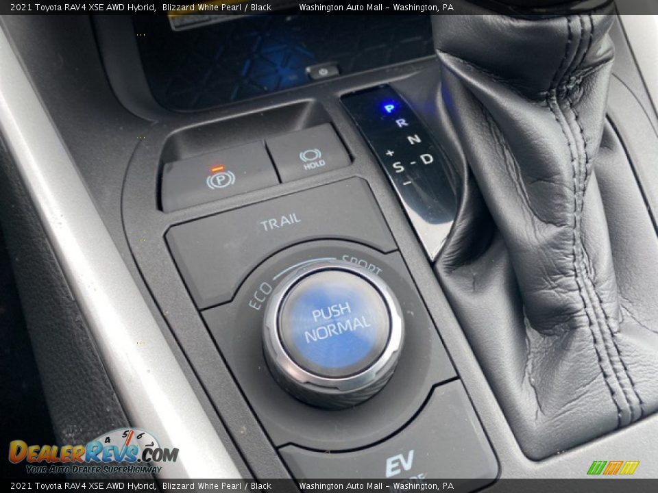 2021 Toyota RAV4 XSE AWD Hybrid Blizzard White Pearl / Black Photo #18