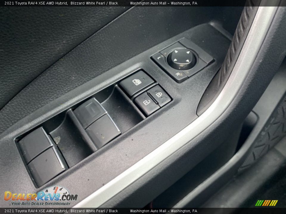 2021 Toyota RAV4 XSE AWD Hybrid Blizzard White Pearl / Black Photo #20