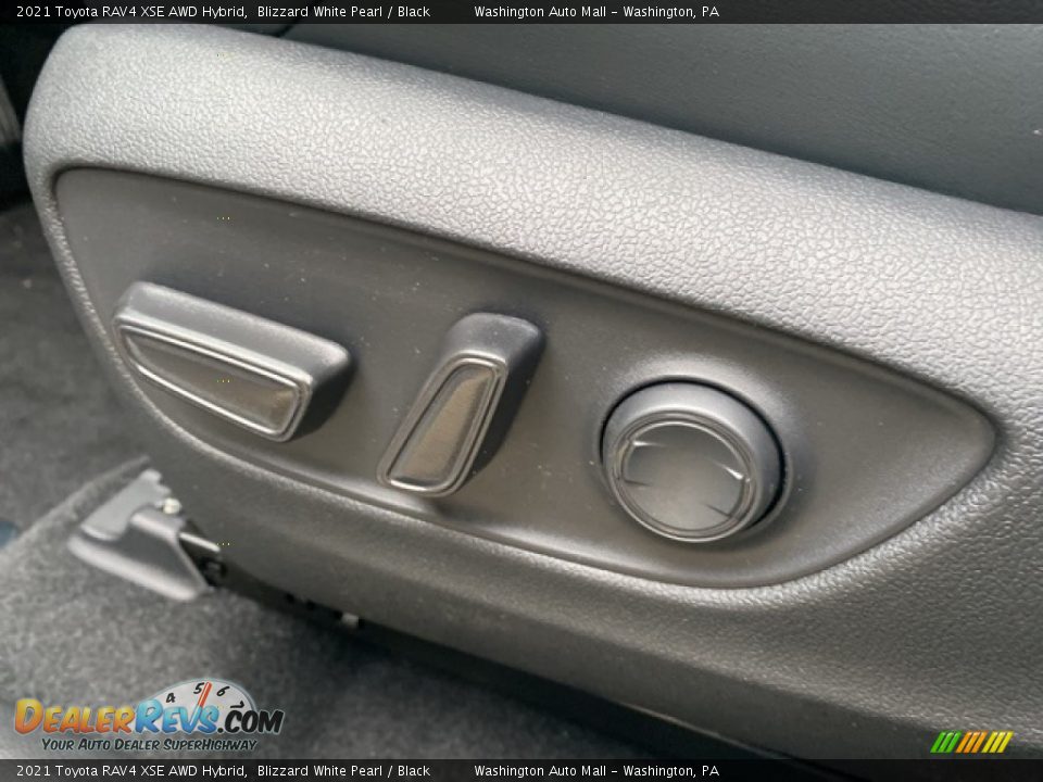 2021 Toyota RAV4 XSE AWD Hybrid Blizzard White Pearl / Black Photo #23
