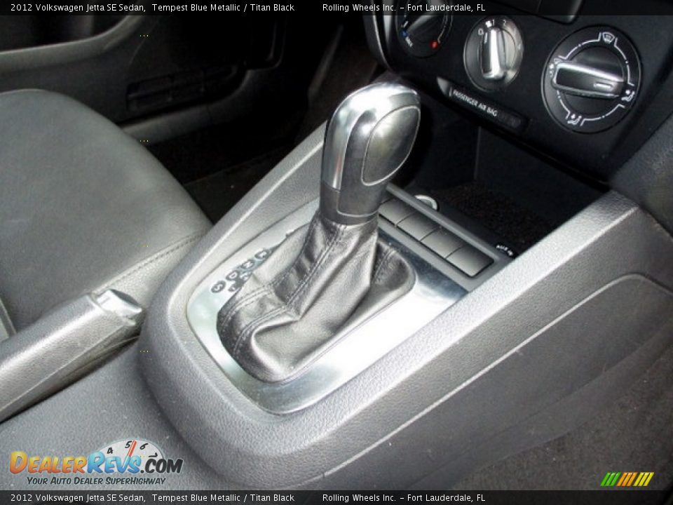 2012 Volkswagen Jetta SE Sedan Tempest Blue Metallic / Titan Black Photo #20