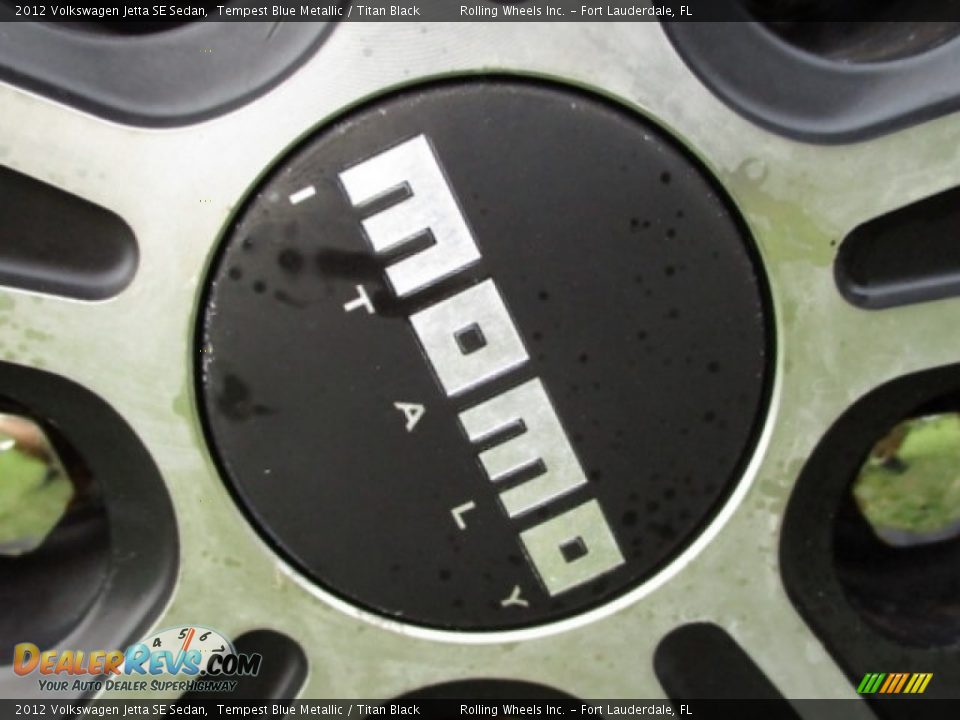 2012 Volkswagen Jetta SE Sedan Tempest Blue Metallic / Titan Black Photo #24