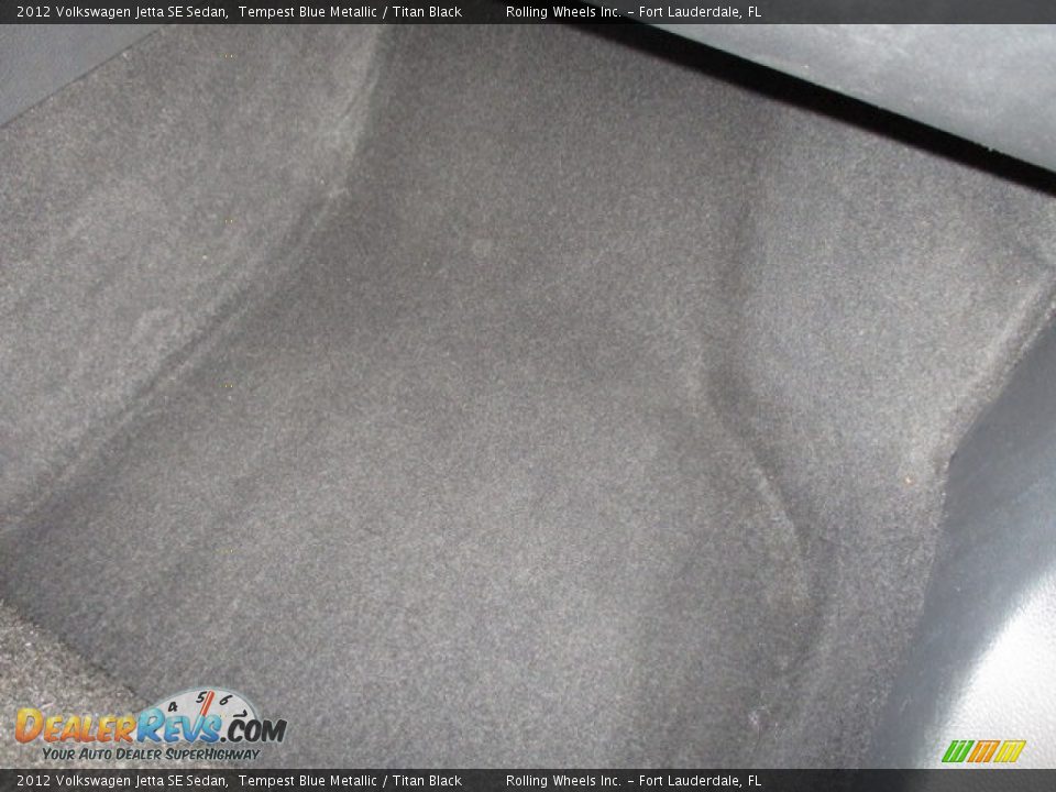 2012 Volkswagen Jetta SE Sedan Tempest Blue Metallic / Titan Black Photo #34