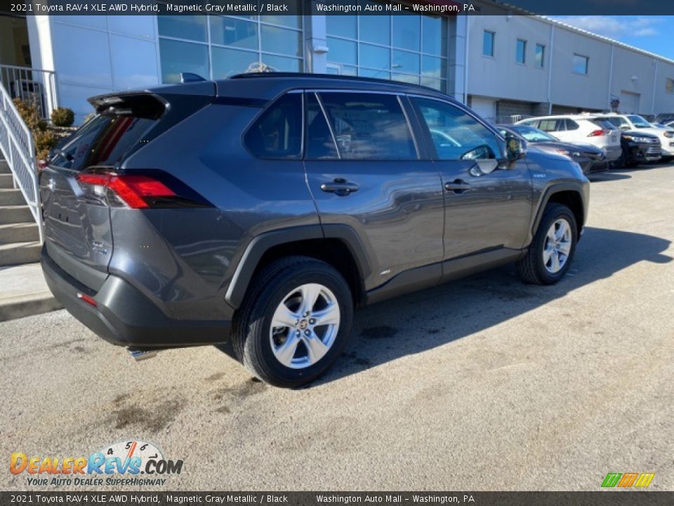 2021 Toyota RAV4 XLE AWD Hybrid Magnetic Gray Metallic / Black Photo #13