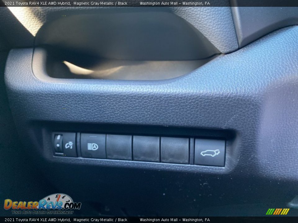 2021 Toyota RAV4 XLE AWD Hybrid Magnetic Gray Metallic / Black Photo #18