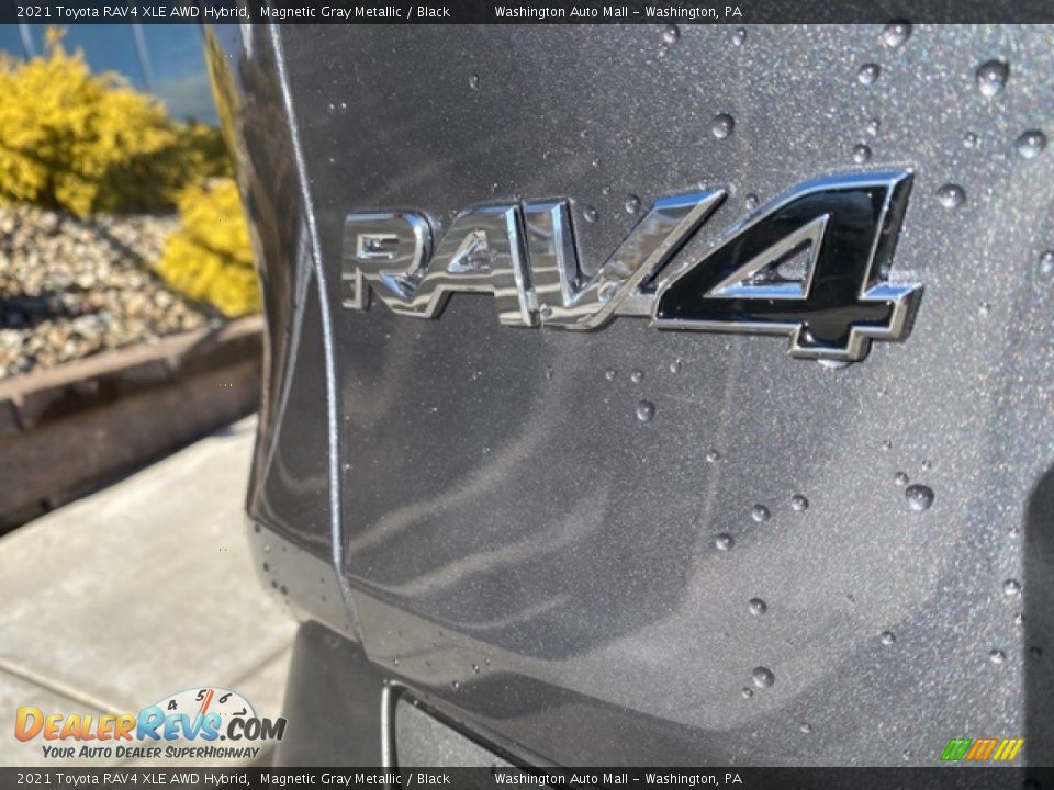 2021 Toyota RAV4 XLE AWD Hybrid Magnetic Gray Metallic / Black Photo #23