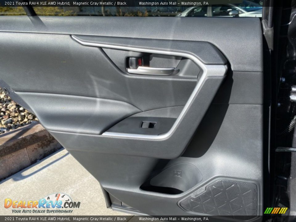 2021 Toyota RAV4 XLE AWD Hybrid Magnetic Gray Metallic / Black Photo #28