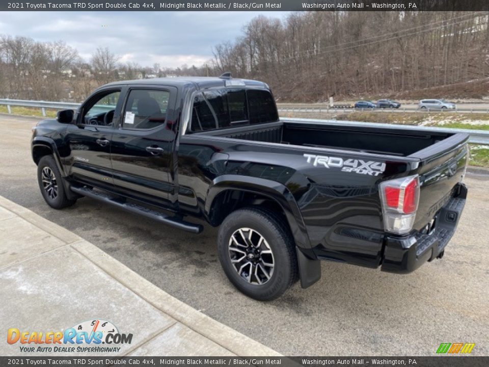 2021 Toyota Tacoma TRD Sport Double Cab 4x4 Midnight Black Metallic / Black/Gun Metal Photo #2