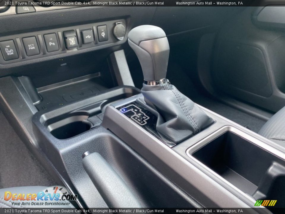2021 Toyota Tacoma TRD Sport Double Cab 4x4 Midnight Black Metallic / Black/Gun Metal Photo #5
