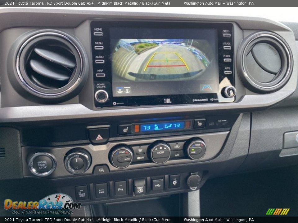 2021 Toyota Tacoma TRD Sport Double Cab 4x4 Midnight Black Metallic / Black/Gun Metal Photo #9