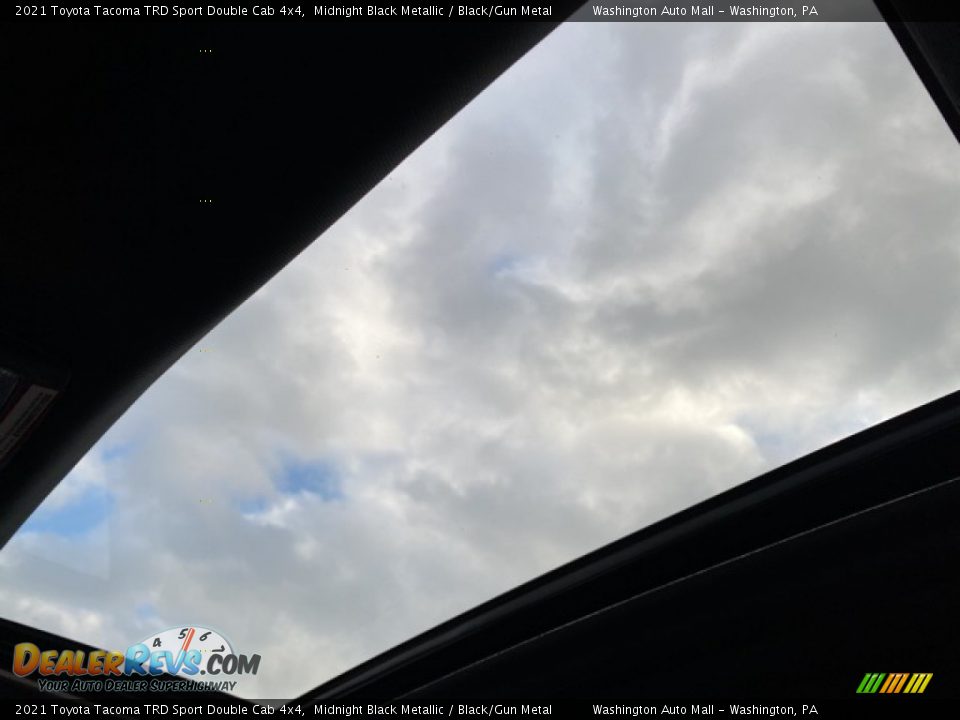 2021 Toyota Tacoma TRD Sport Double Cab 4x4 Midnight Black Metallic / Black/Gun Metal Photo #10