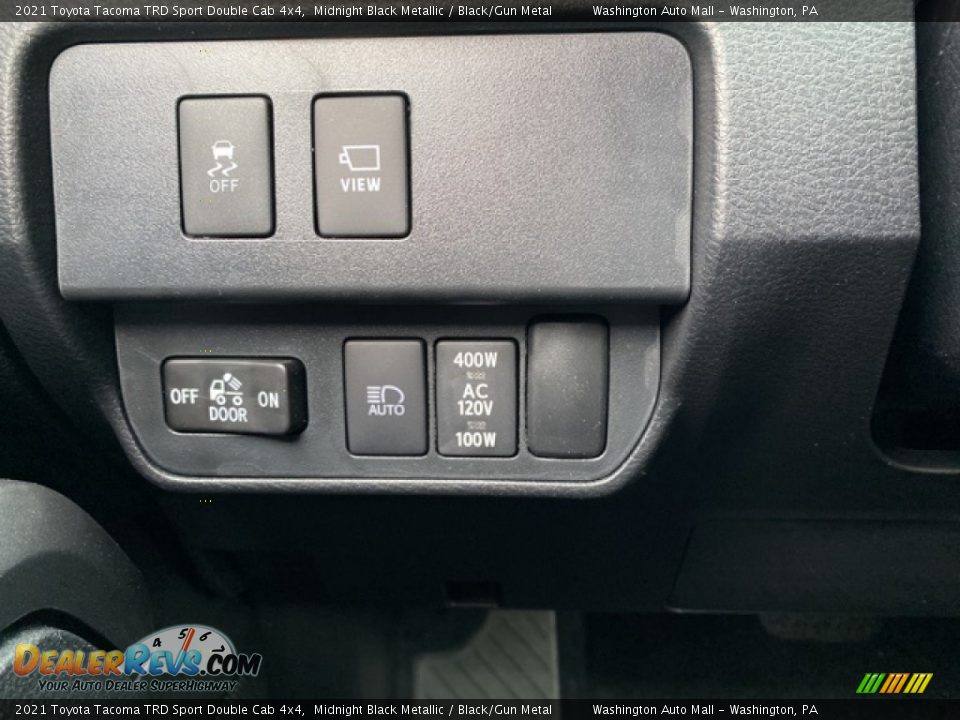 2021 Toyota Tacoma TRD Sport Double Cab 4x4 Midnight Black Metallic / Black/Gun Metal Photo #19