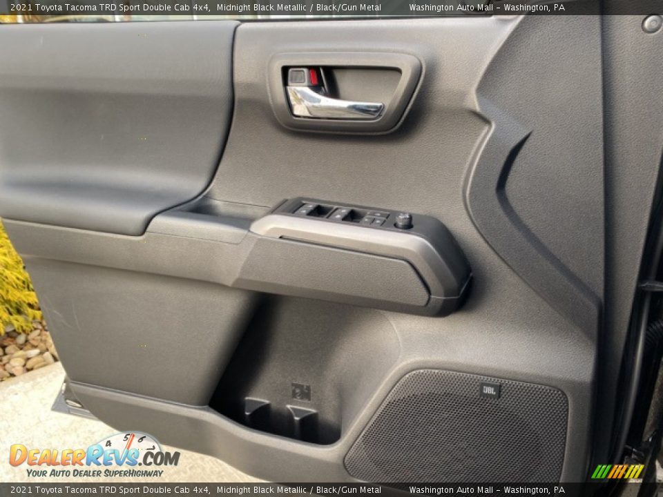 2021 Toyota Tacoma TRD Sport Double Cab 4x4 Midnight Black Metallic / Black/Gun Metal Photo #21