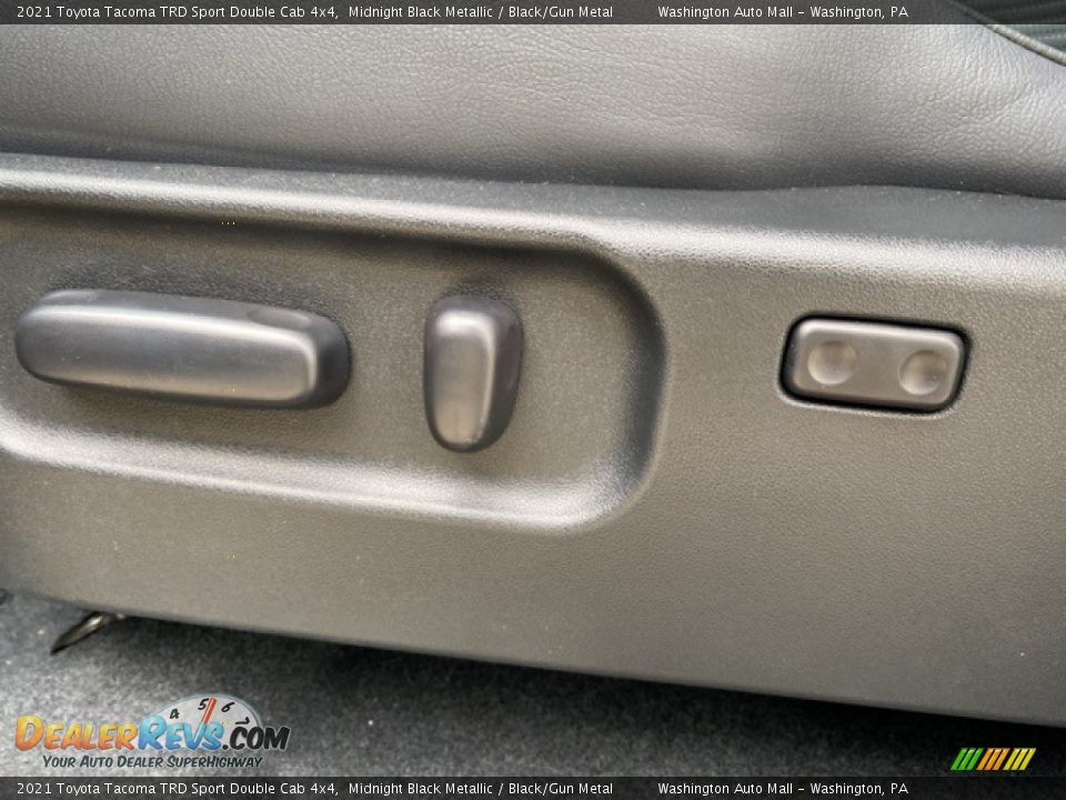 2021 Toyota Tacoma TRD Sport Double Cab 4x4 Midnight Black Metallic / Black/Gun Metal Photo #23