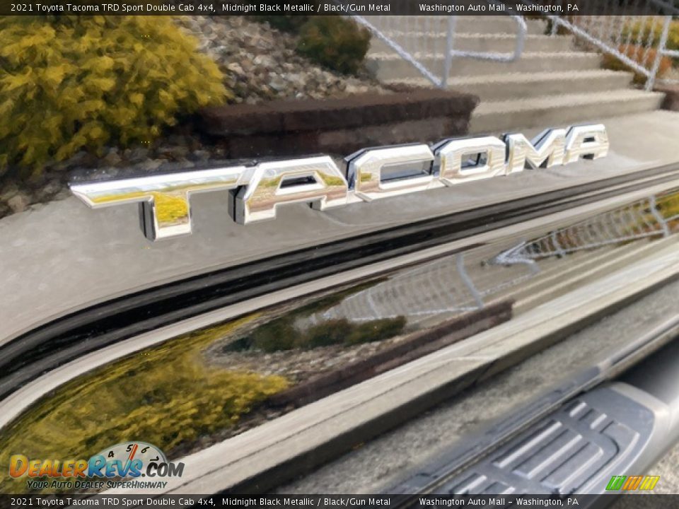 2021 Toyota Tacoma TRD Sport Double Cab 4x4 Midnight Black Metallic / Black/Gun Metal Photo #24