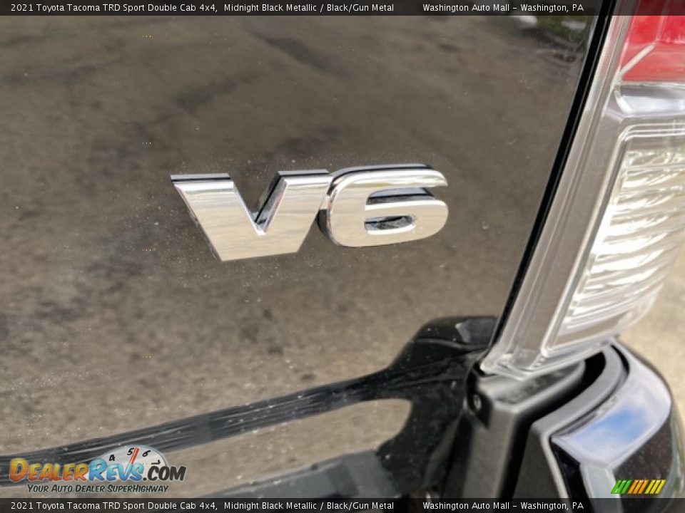 2021 Toyota Tacoma TRD Sport Double Cab 4x4 Midnight Black Metallic / Black/Gun Metal Photo #25