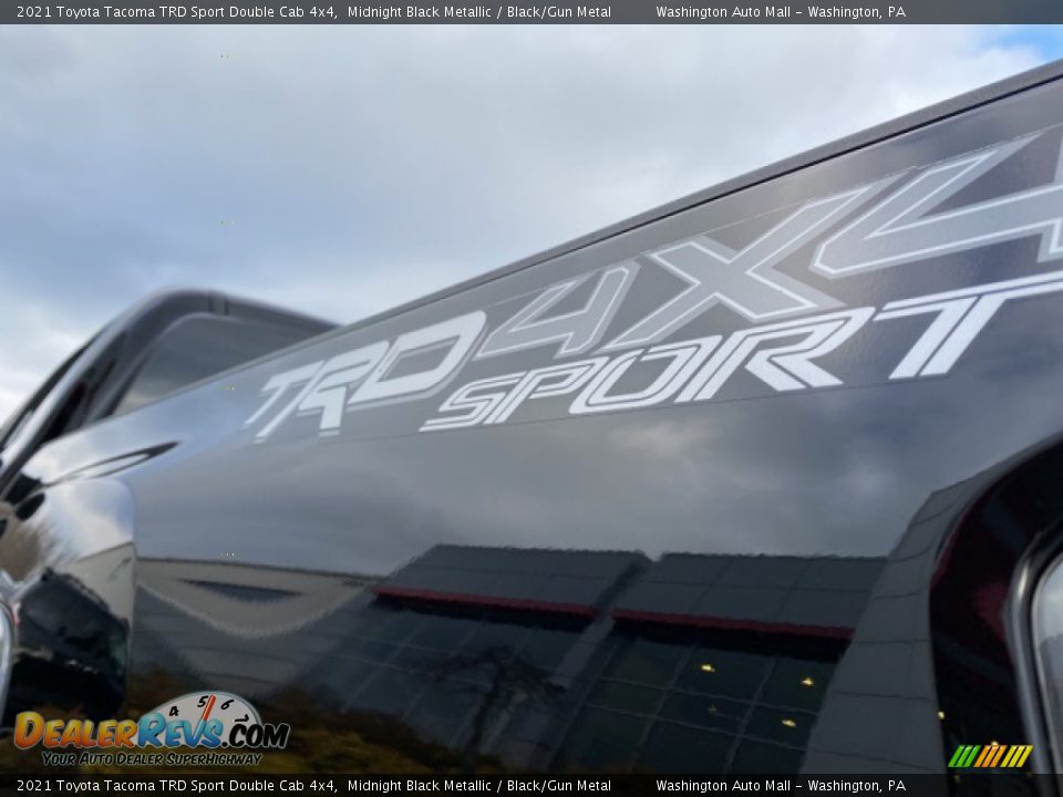 2021 Toyota Tacoma TRD Sport Double Cab 4x4 Midnight Black Metallic / Black/Gun Metal Photo #27