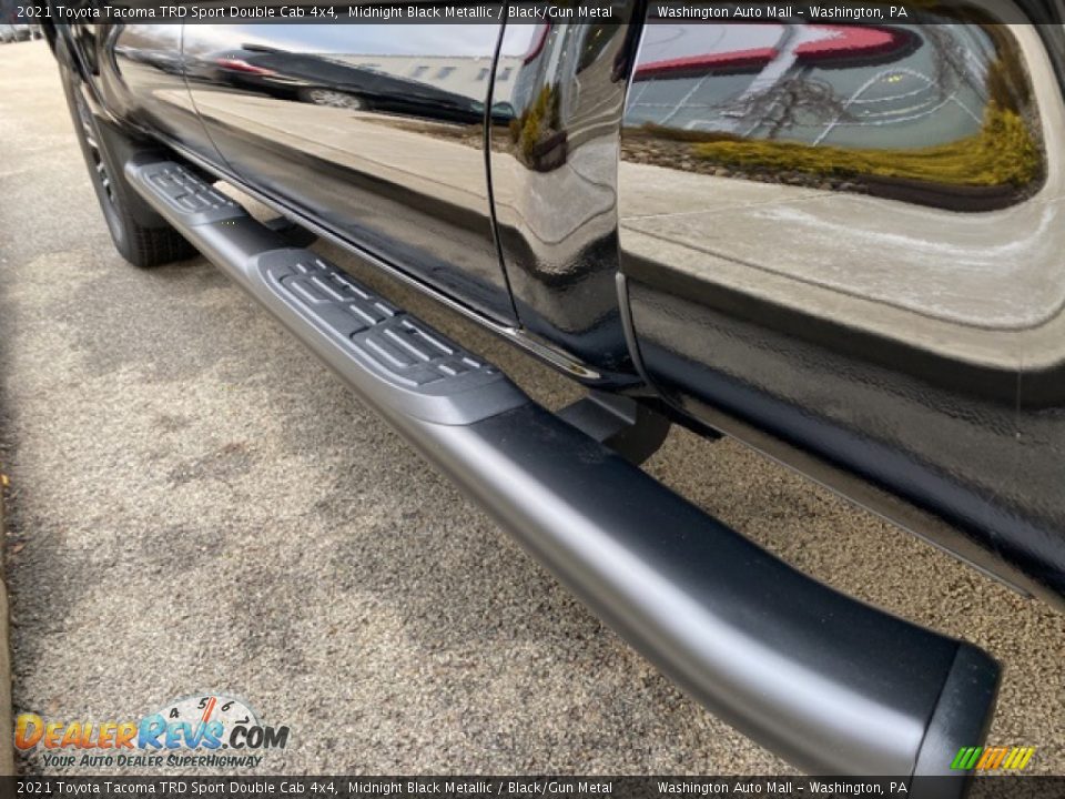 2021 Toyota Tacoma TRD Sport Double Cab 4x4 Midnight Black Metallic / Black/Gun Metal Photo #28