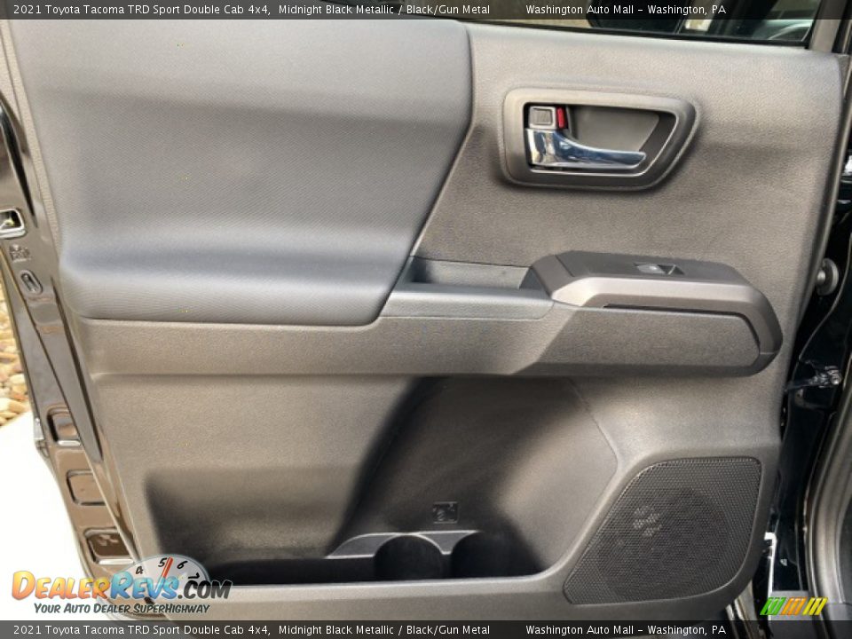 2021 Toyota Tacoma TRD Sport Double Cab 4x4 Midnight Black Metallic / Black/Gun Metal Photo #31