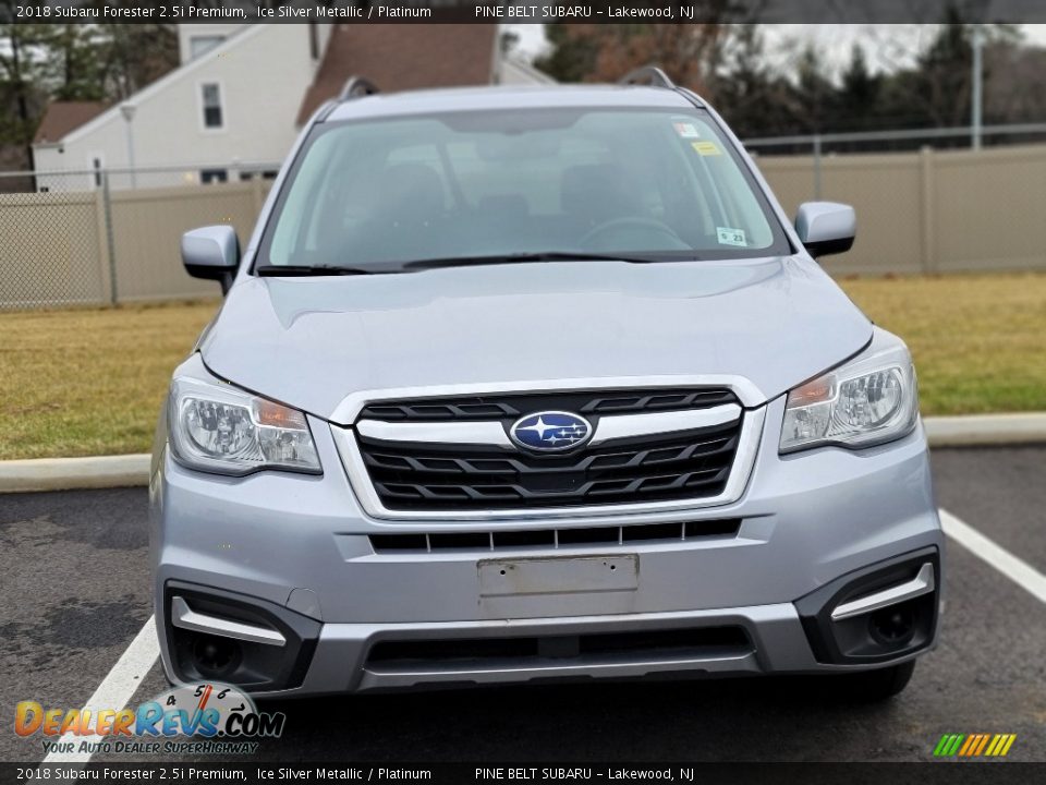 2018 Subaru Forester 2.5i Premium Ice Silver Metallic / Platinum Photo #2