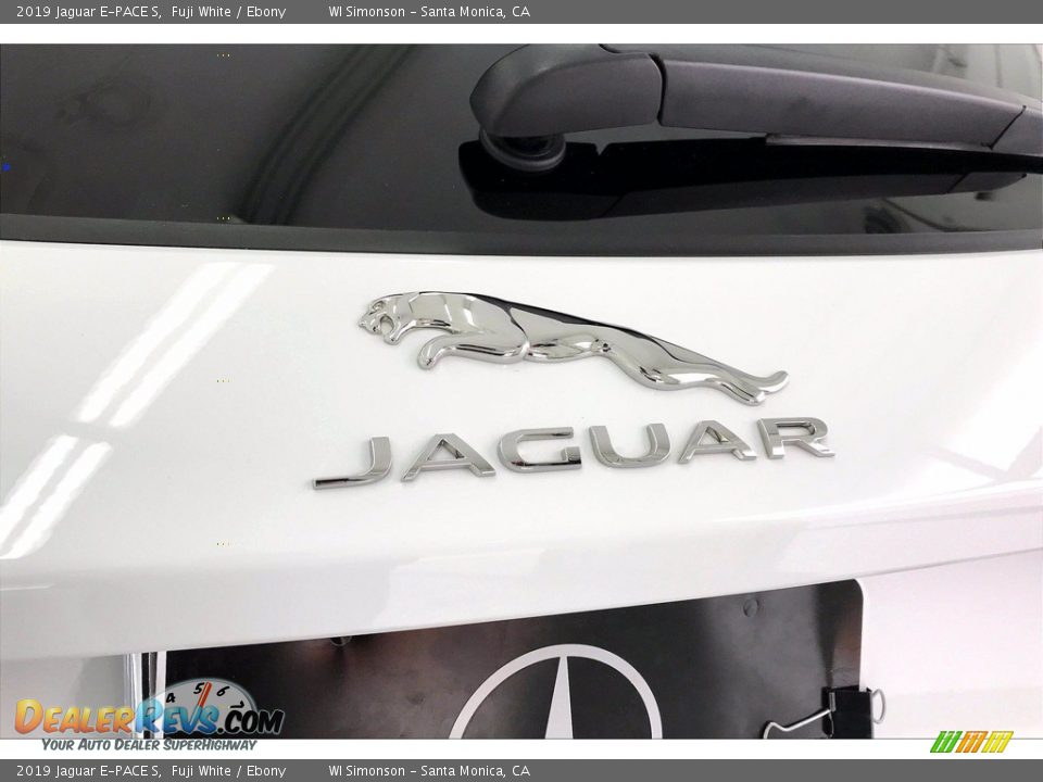 2019 Jaguar E-PACE S Fuji White / Ebony Photo #7