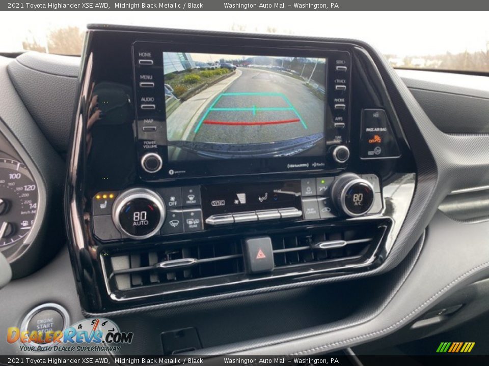 Controls of 2021 Toyota Highlander XSE AWD Photo #9