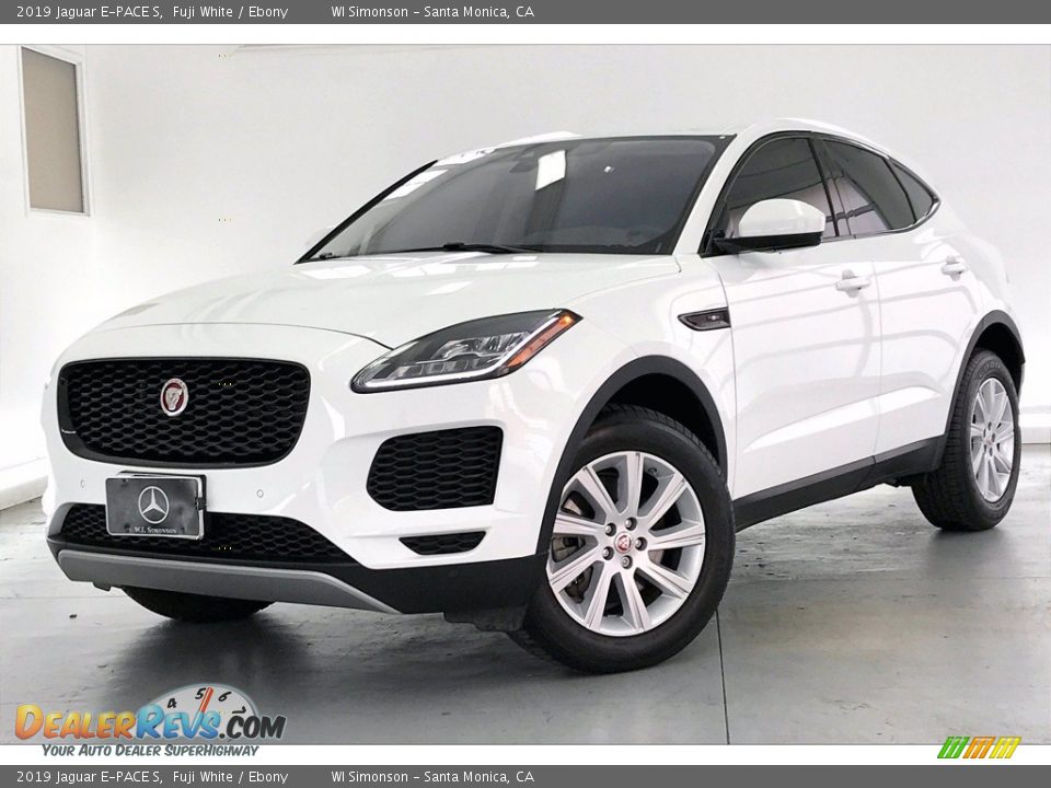 2019 Jaguar E-PACE S Fuji White / Ebony Photo #12