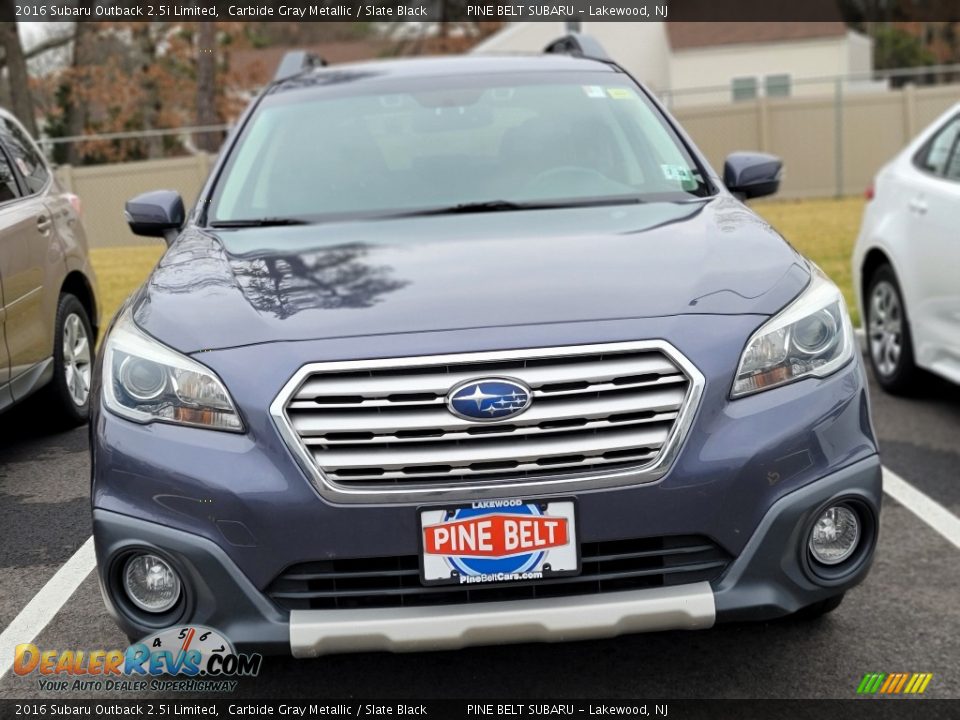 2016 Subaru Outback 2.5i Limited Carbide Gray Metallic / Slate Black Photo #2