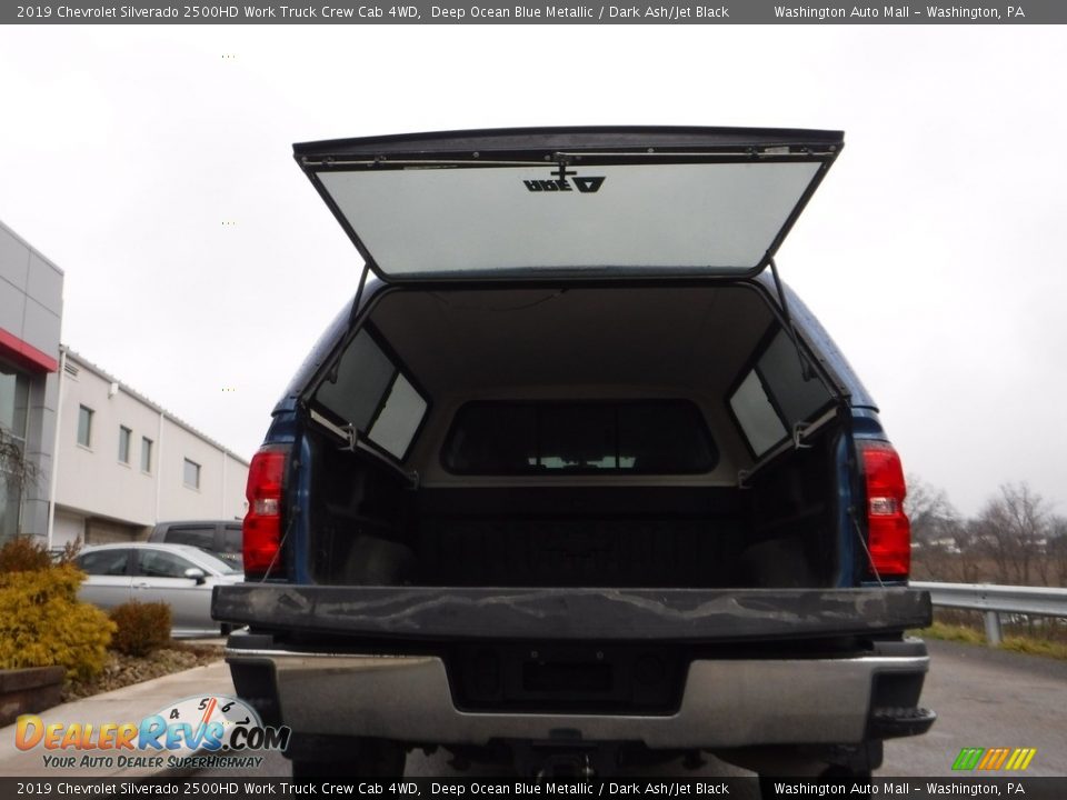 2019 Chevrolet Silverado 2500HD Work Truck Crew Cab 4WD Deep Ocean Blue Metallic / Dark Ash/Jet Black Photo #15