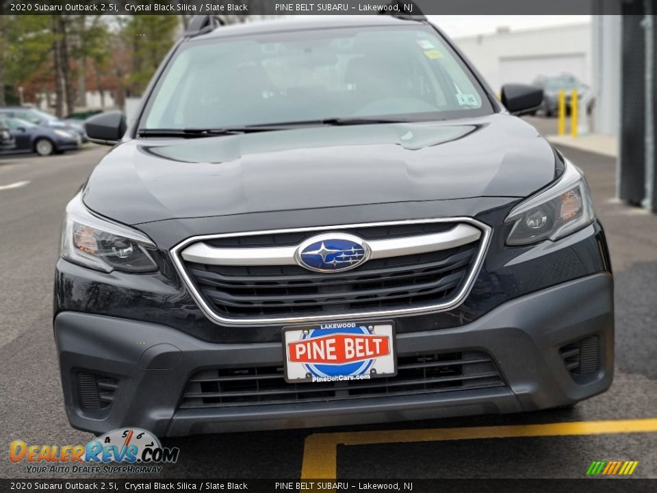 2020 Subaru Outback 2.5i Crystal Black Silica / Slate Black Photo #2