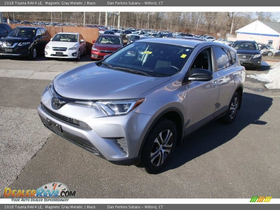 2018 Toyota RAV4 LE Magnetic Gray Metallic / Black Photo #1