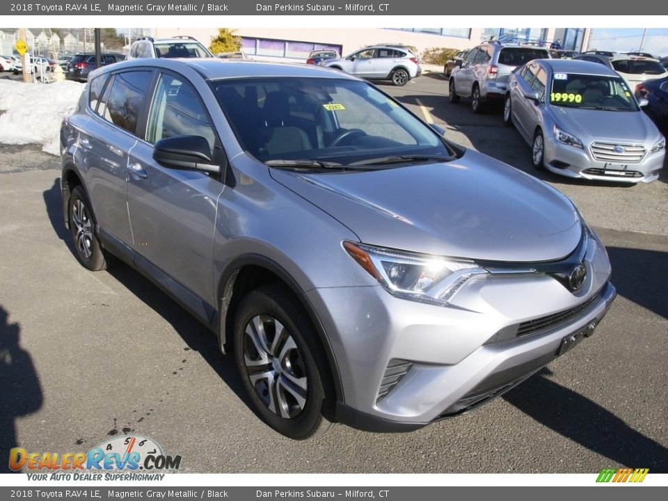 2018 Toyota RAV4 LE Magnetic Gray Metallic / Black Photo #3