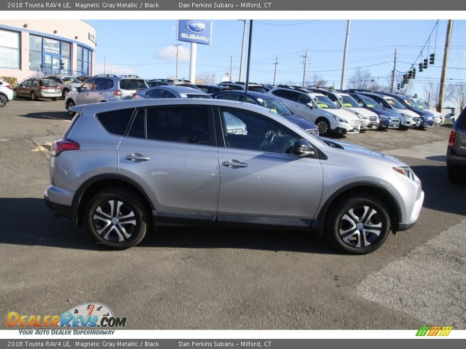 2018 Toyota RAV4 LE Magnetic Gray Metallic / Black Photo #4