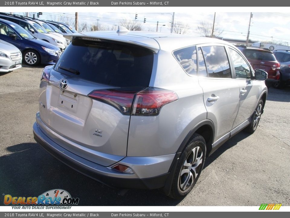 2018 Toyota RAV4 LE Magnetic Gray Metallic / Black Photo #5