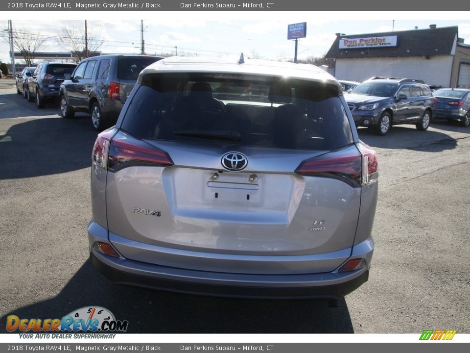 2018 Toyota RAV4 LE Magnetic Gray Metallic / Black Photo #6