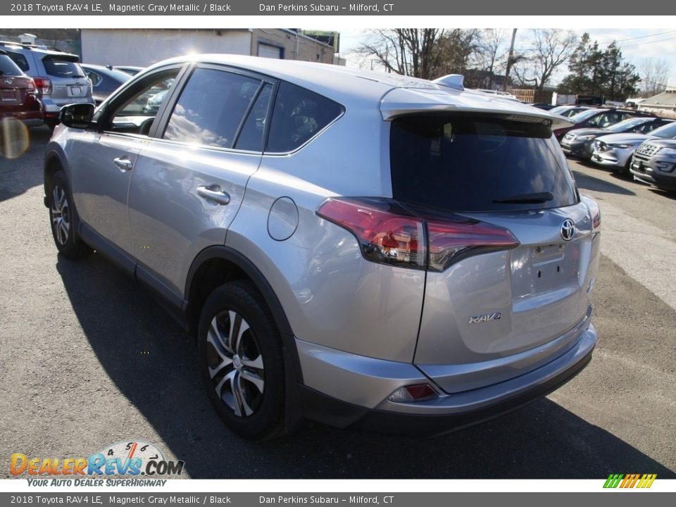 2018 Toyota RAV4 LE Magnetic Gray Metallic / Black Photo #7