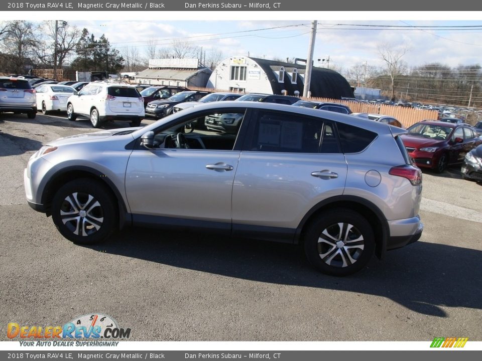 2018 Toyota RAV4 LE Magnetic Gray Metallic / Black Photo #8