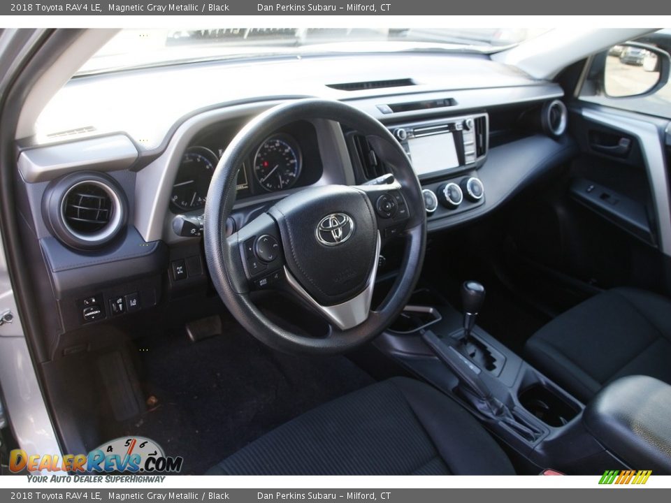 2018 Toyota RAV4 LE Magnetic Gray Metallic / Black Photo #10