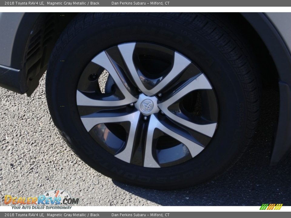 2018 Toyota RAV4 LE Magnetic Gray Metallic / Black Photo #21
