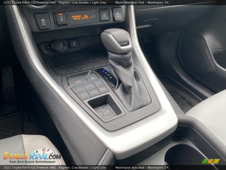 2021 Toyota RAV4 XLE Premium AWD Magnetic Gray Metallic / Light Gray Photo #5