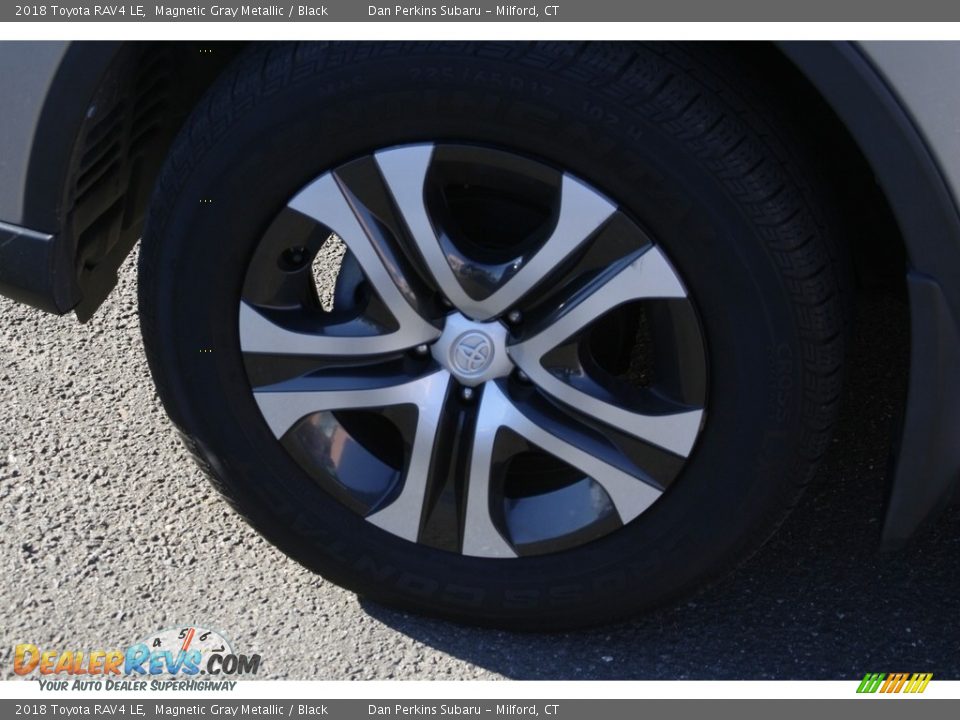 2018 Toyota RAV4 LE Magnetic Gray Metallic / Black Photo #22