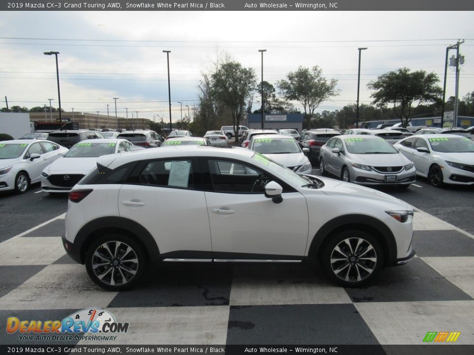 2019 Mazda CX-3 Grand Touring AWD Snowflake White Pearl Mica / Black Photo #3