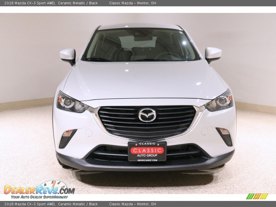 2018 Mazda CX-3 Sport AWD Ceramic Metallic / Black Photo #2