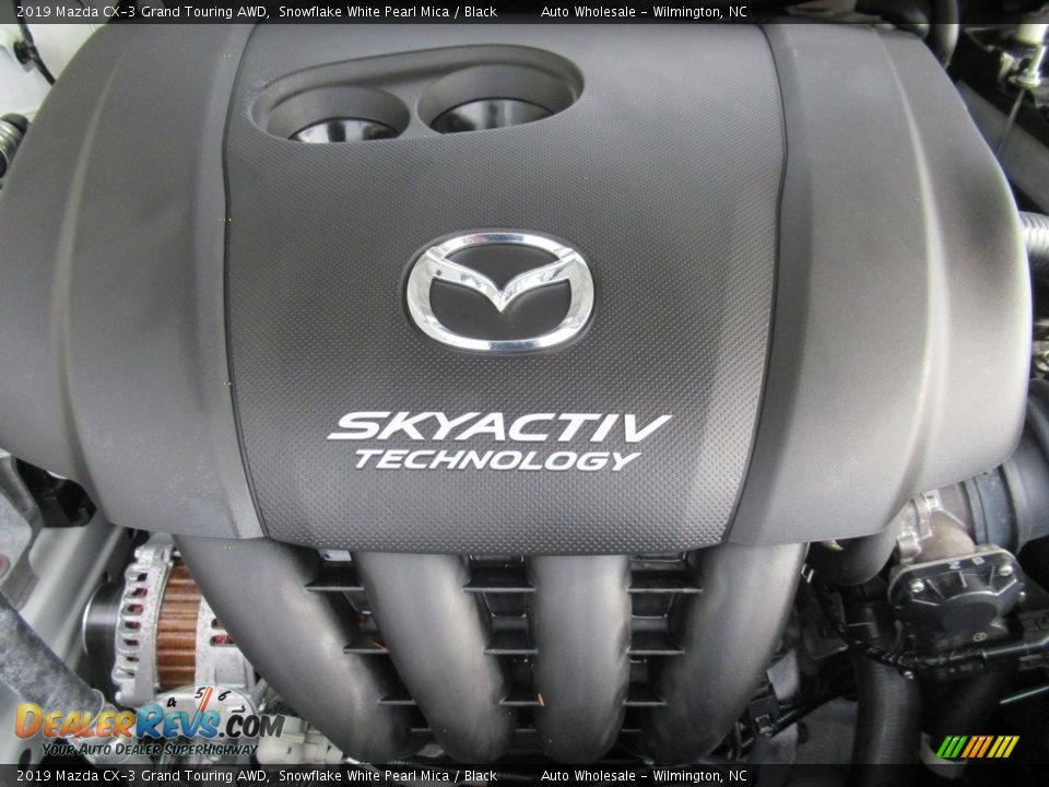 2019 Mazda CX-3 Grand Touring AWD Snowflake White Pearl Mica / Black Photo #6
